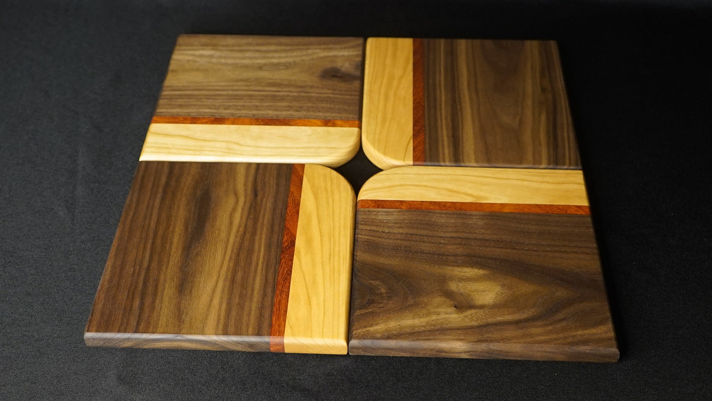 Set of 4 Serving Boards 016