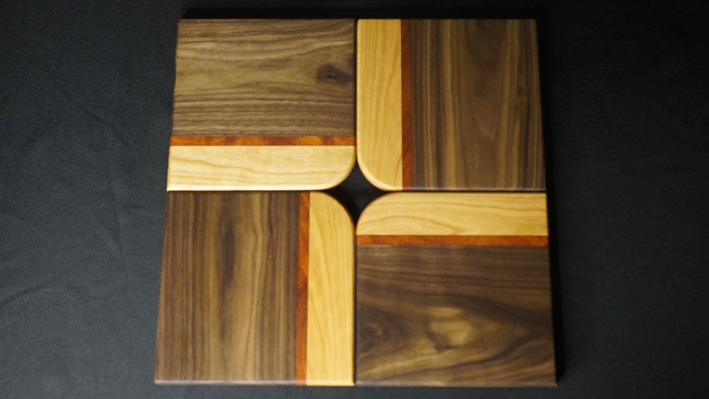 Set of 4 Serving Boards 016